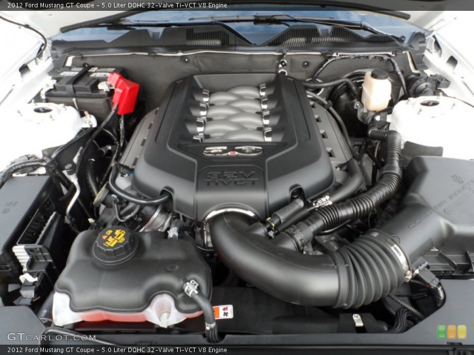 5.0 Liter DOHC 32-Valve Ti-VCT V8 Engine for the 2012 Ford Mustang #58727103