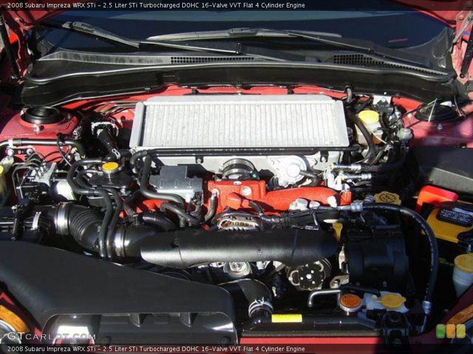 2.5 Liter STi Turbocharged DOHC 16-Valve VVT Flat 4 Cylinder Engine for the 2008 Subaru Impreza #58732758