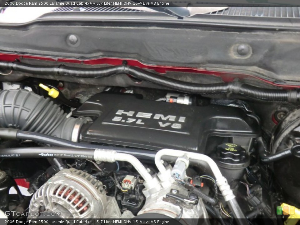 5.7 Liter HEMI OHV 16-Valve V8 2006 Dodge Ram 2500 Engine