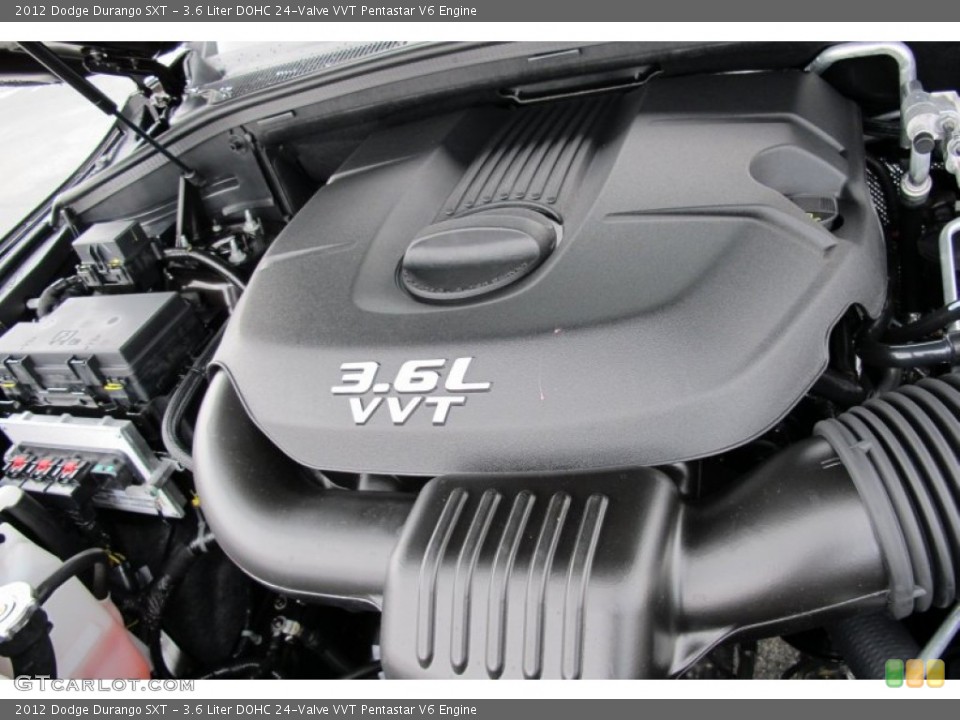 3.6 Liter DOHC 24-Valve VVT Pentastar V6 Engine for the 2012 Dodge Durango #58737630