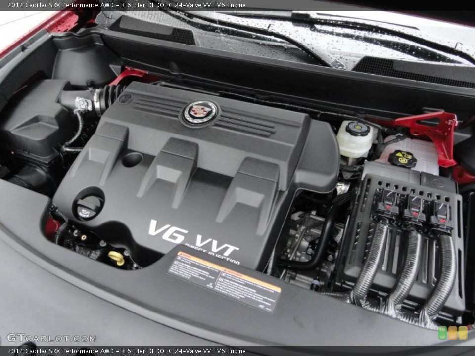 3.6 Liter DI DOHC 24-Valve VVT V6 Engine for the 2012 Cadillac SRX #58742412