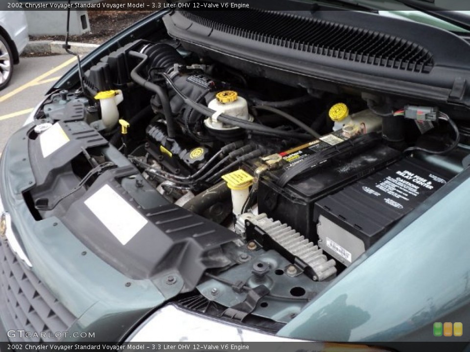 3.3 Liter OHV 12-Valve V6 2002 Chrysler Voyager Engine