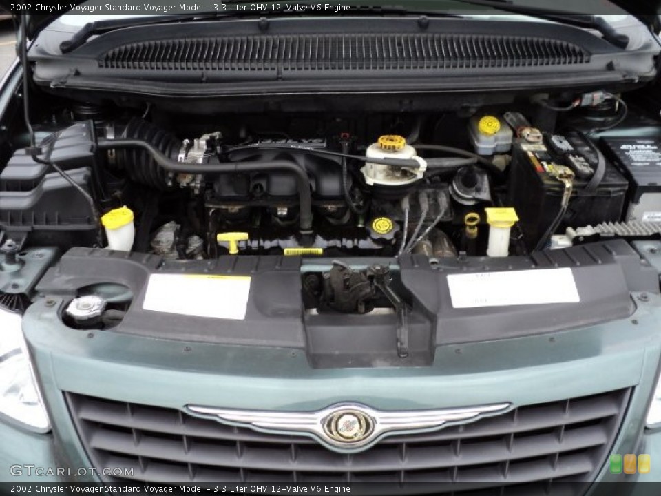 3.3 Liter OHV 12-Valve V6 Engine for the 2002 Chrysler Voyager #58748634