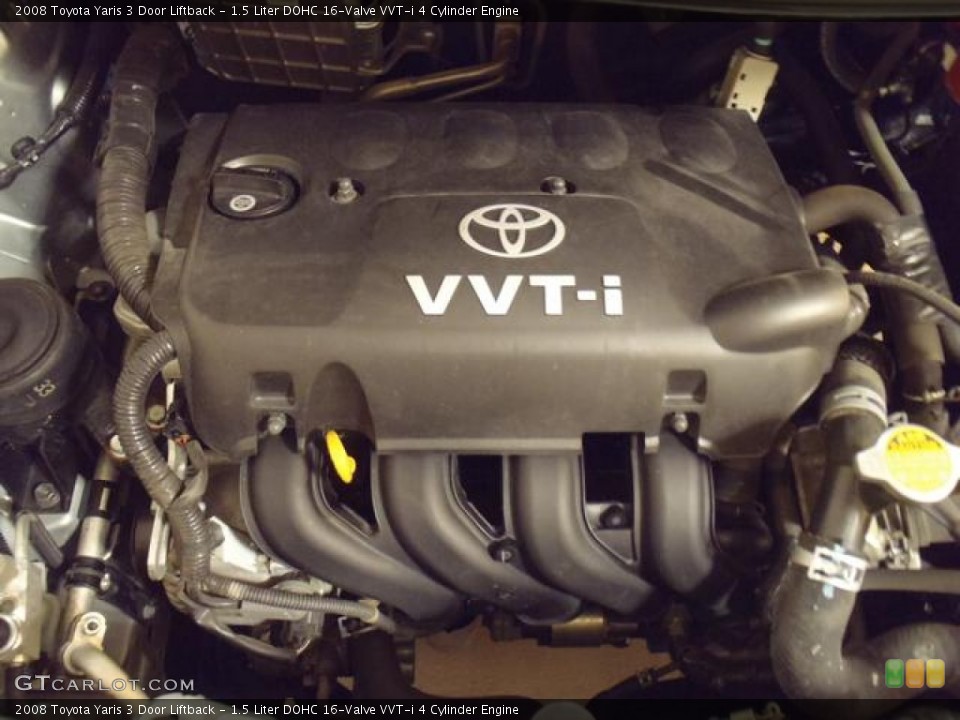 1.5 Liter DOHC 16-Valve VVT-i 4 Cylinder Engine for the 2008 Toyota Yaris #58755270