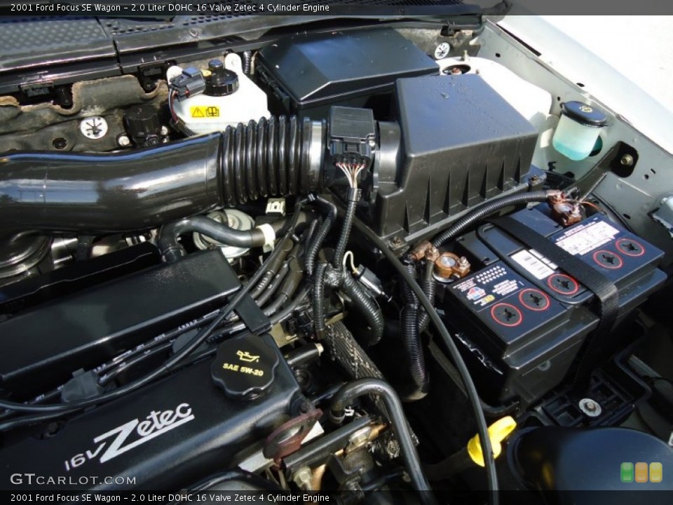 2.0 Liter DOHC 16 Valve Zetec 4 Cylinder Engine for the 2001 Ford Focus #58756635