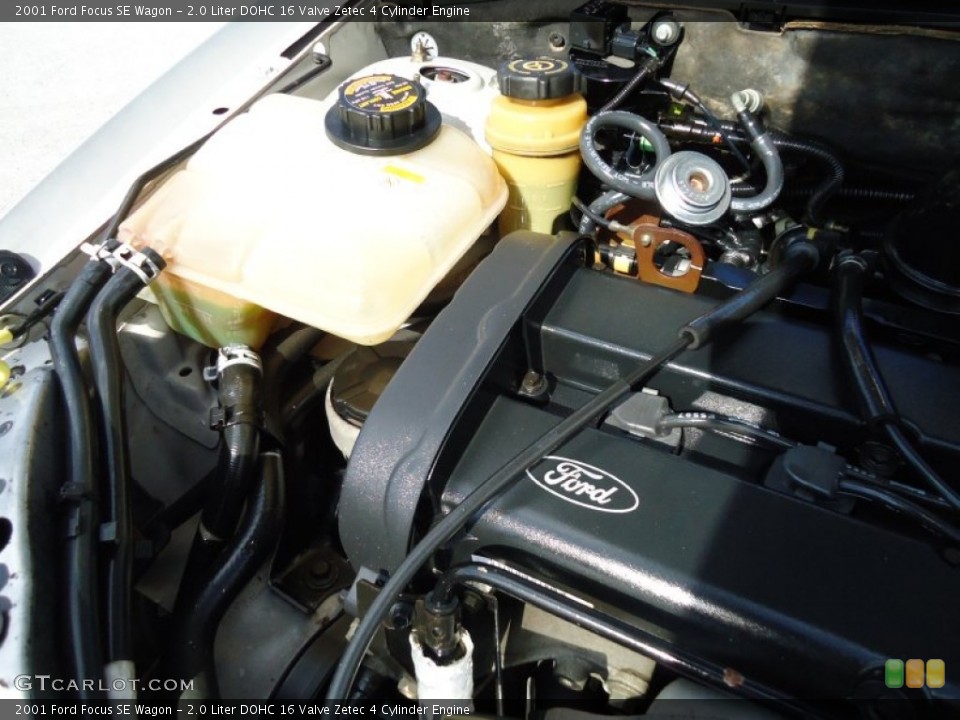 2.0 Liter DOHC 16 Valve Zetec 4 Cylinder Engine for the 2001 Ford Focus #58756653