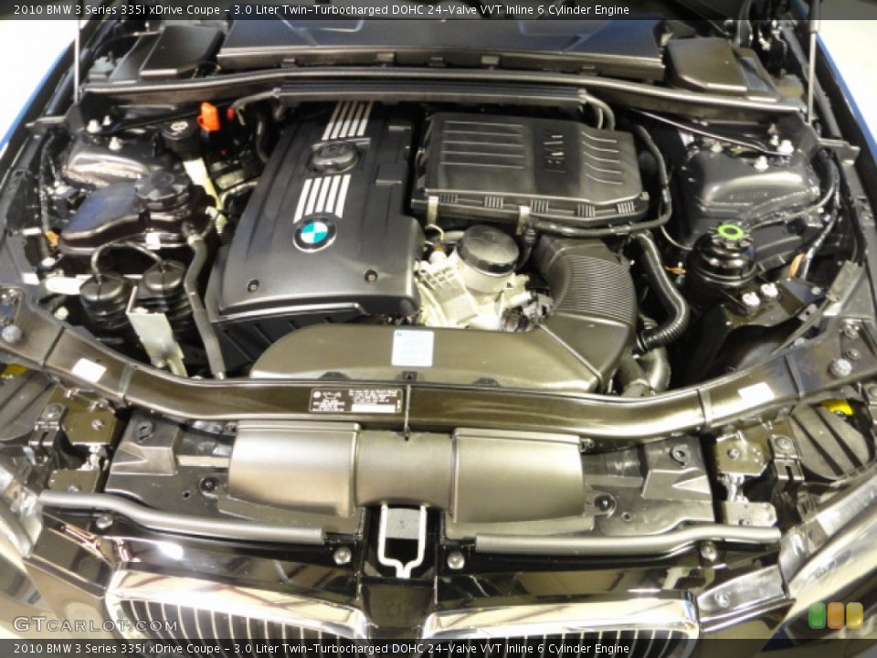 3.0 Liter Twin-Turbocharged DOHC 24-Valve VVT Inline 6 Cylinder Engine for the 2010 BMW 3 Series #58761582