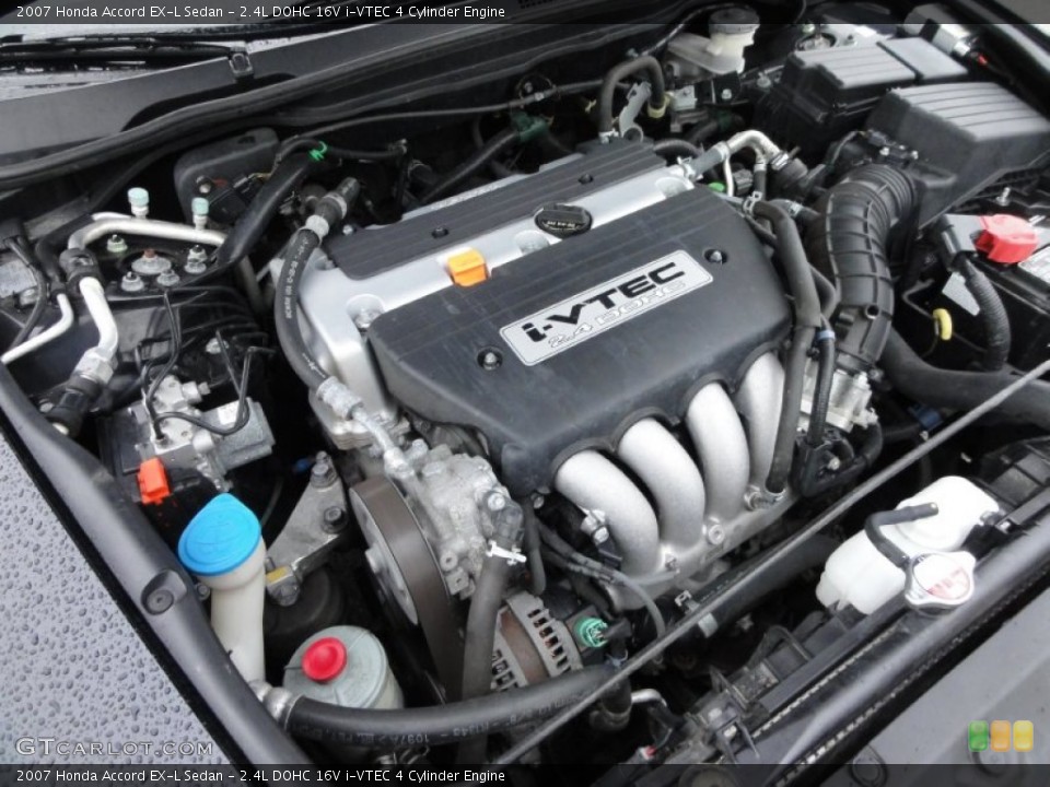 2.4L DOHC 16V i-VTEC 4 Cylinder Engine for the 2007 Honda Accord #58763268