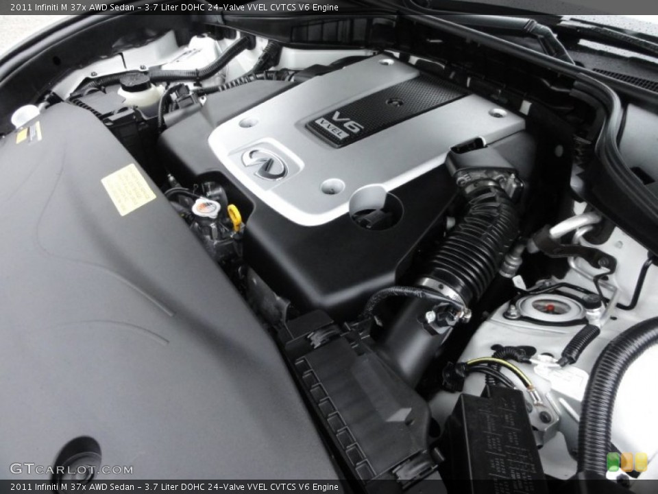 3.7 Liter DOHC 24-Valve VVEL CVTCS V6 Engine for the 2011 Infiniti M #58766142