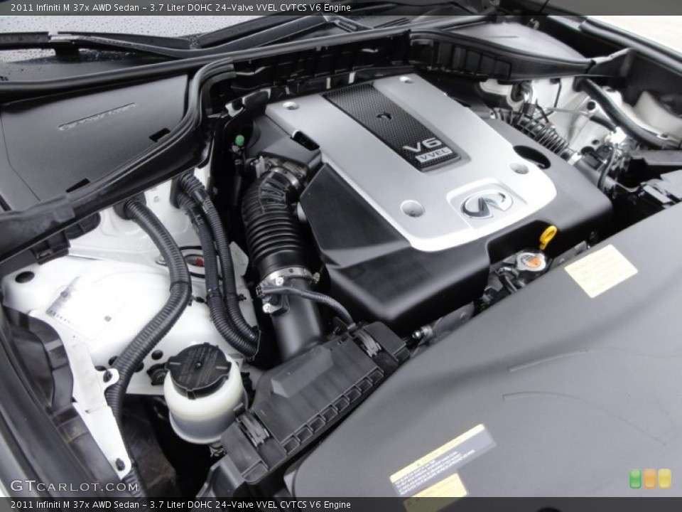 3.7 Liter DOHC 24-Valve VVEL CVTCS V6 Engine for the 2011 Infiniti M #58766148