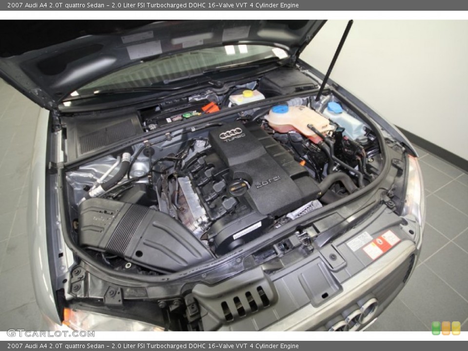 2.0 Liter FSI Turbocharged DOHC 16-Valve VVT 4 Cylinder Engine for the 2007 Audi A4 #58781871