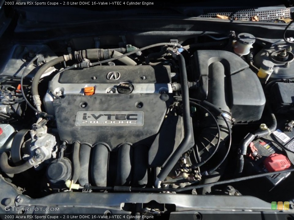 2.0 Liter DOHC 16-Valve i-VTEC 4 Cylinder Engine for the 2003 Acura RSX #58785175