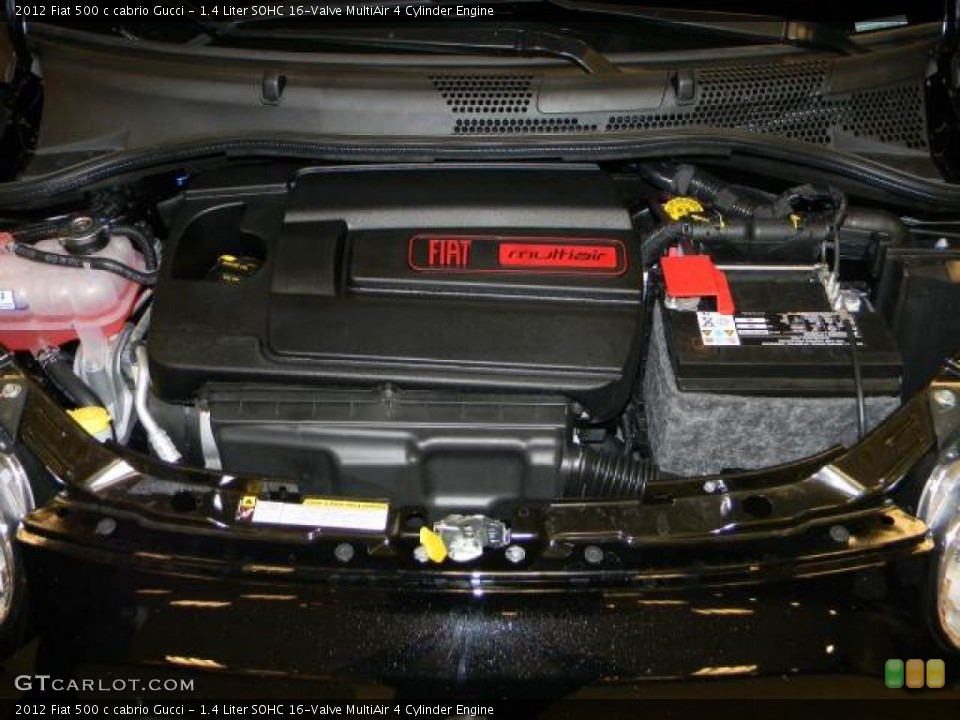 1.4 Liter SOHC 16-Valve MultiAir 4 Cylinder Engine for the 2012 Fiat 500 #58787742