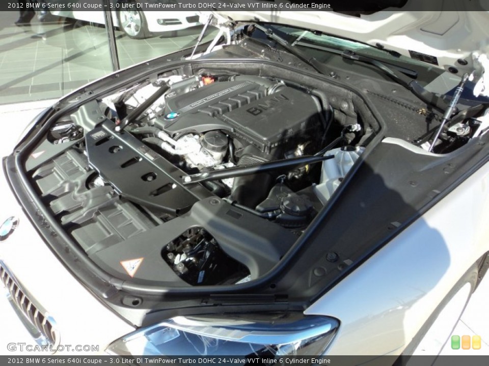 3.0 Liter DI TwinPower Turbo DOHC 24-Valve VVT Inline 6 Cylinder Engine for the 2012 BMW 6 Series #58789540