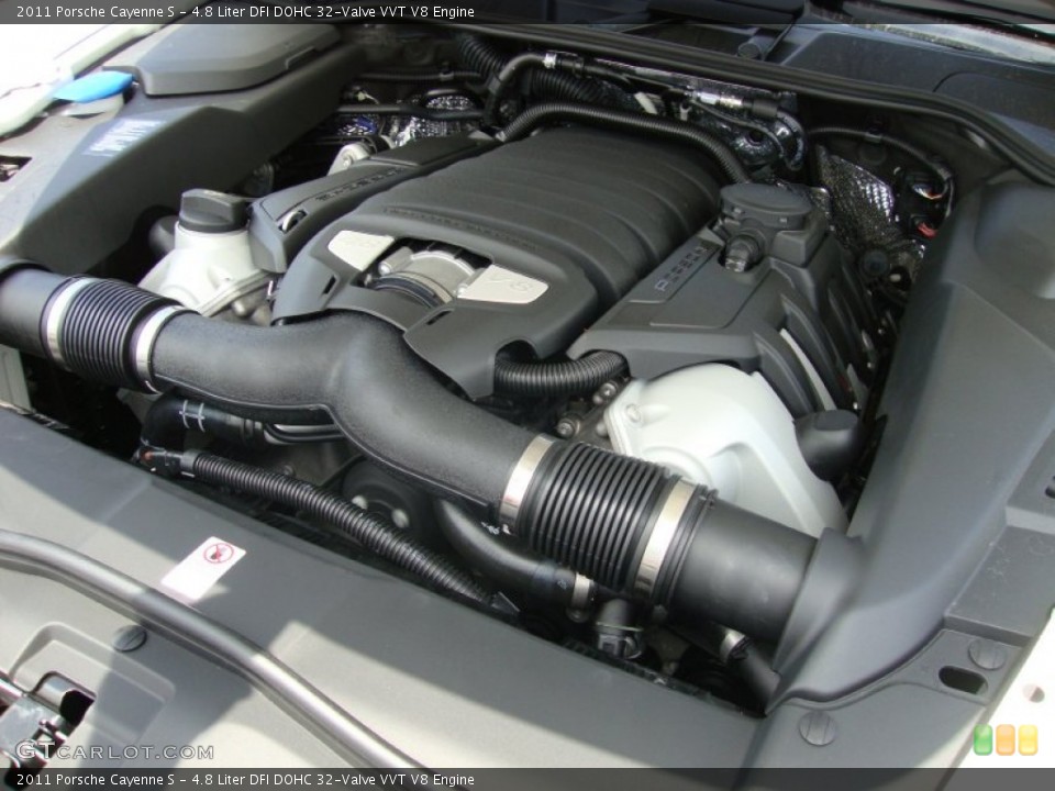 4.8 Liter DFI DOHC 32-Valve VVT V8 Engine for the 2011 Porsche Cayenne #58798140