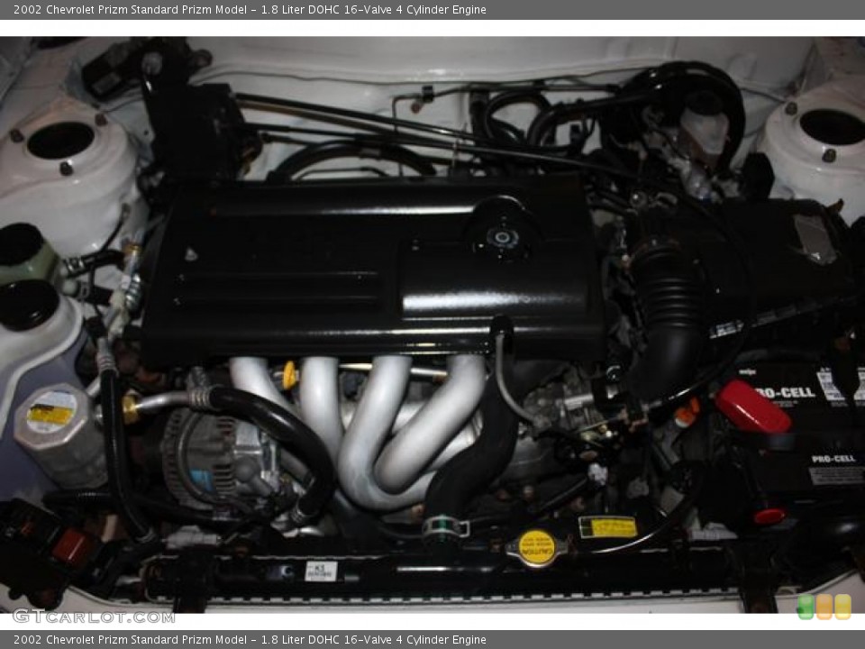 1.8 Liter DOHC 16-Valve 4 Cylinder Engine for the 2002 Chevrolet Prizm #58805982