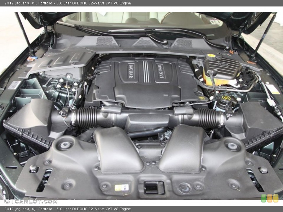 5.0 Liter DI DOHC 32-Valve VVT V8 Engine for the 2012 Jaguar XJ #58812255