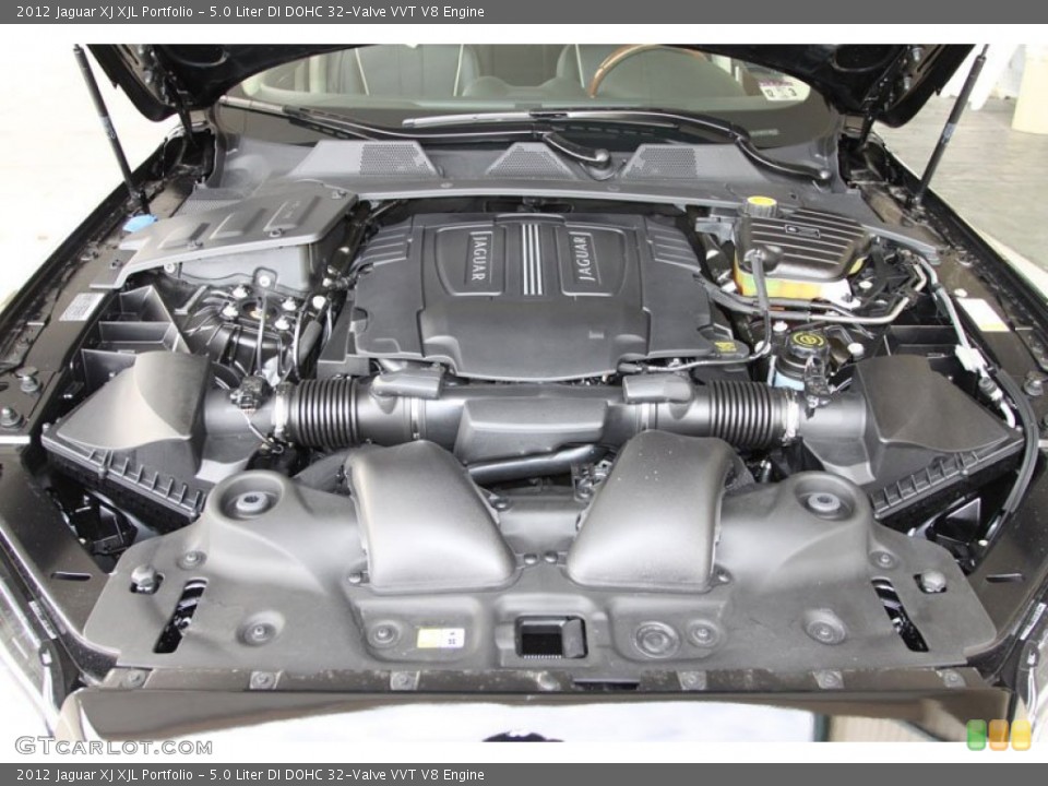 5.0 Liter DI DOHC 32-Valve VVT V8 Engine for the 2012 Jaguar XJ #58812510