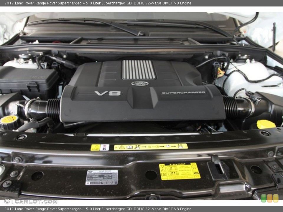 5.0 Liter Supercharged GDI DOHC 32-Valve DIVCT V8 Engine for the 2012 Land Rover Range Rover #58813419