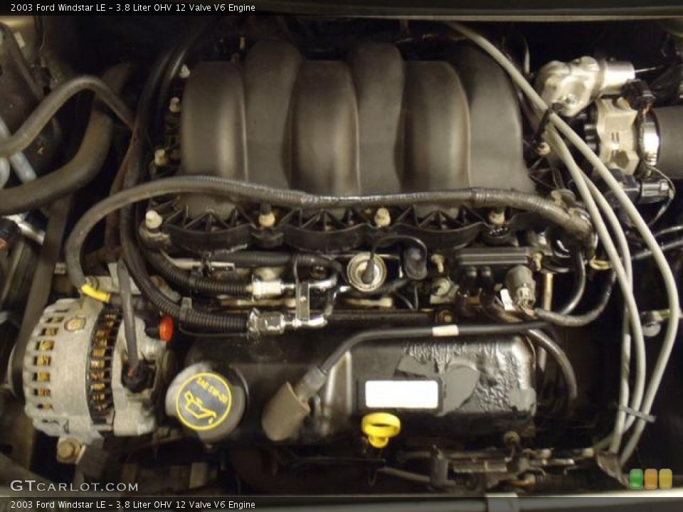 3.8 Liter OHV 12 Valve V6 Engine for the 2003 Ford Windstar #58814301