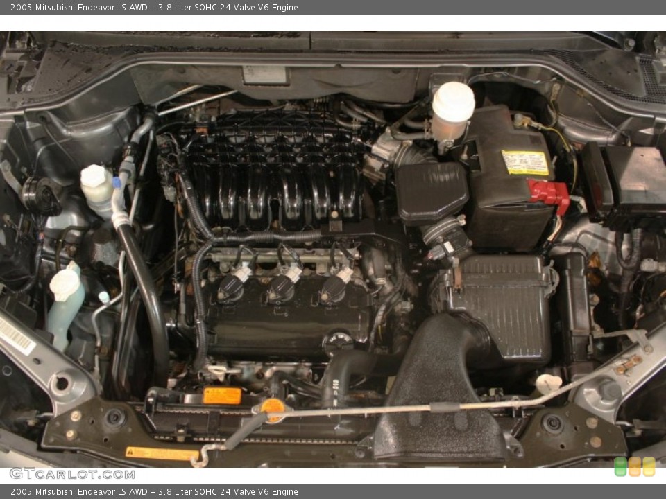 3.8 Liter SOHC 24 Valve V6 Engine for the 2005 Mitsubishi Endeavor #58827535