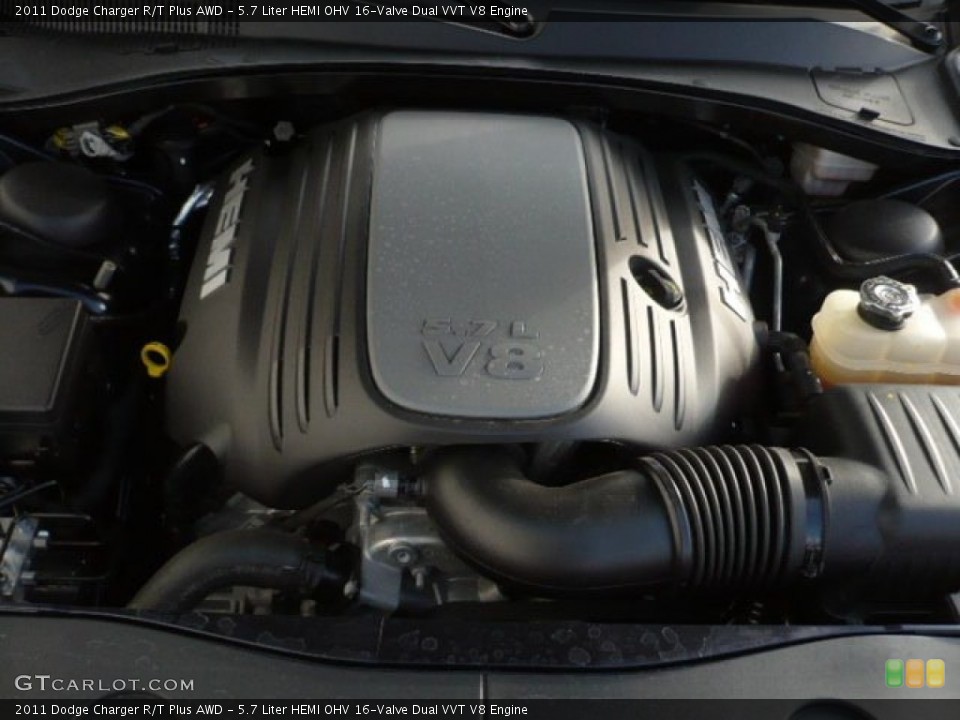 5.7 Liter HEMI OHV 16-Valve Dual VVT V8 Engine for the 2011 Dodge Charger #58830892