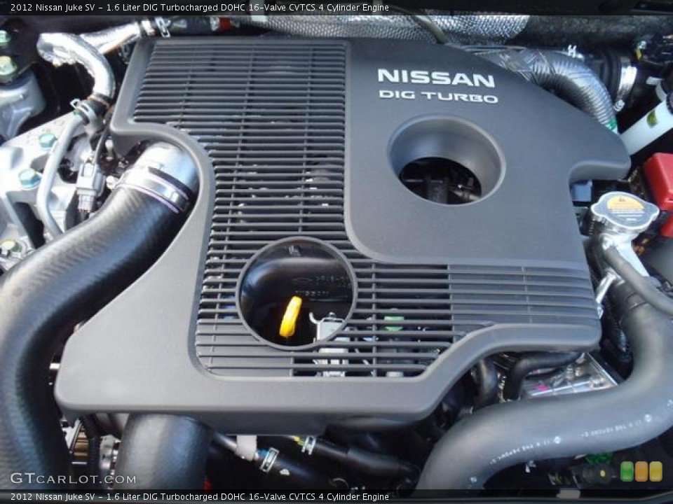 1.6 Liter DIG Turbocharged DOHC 16-Valve CVTCS 4 Cylinder Engine for the 2012 Nissan Juke #58834897