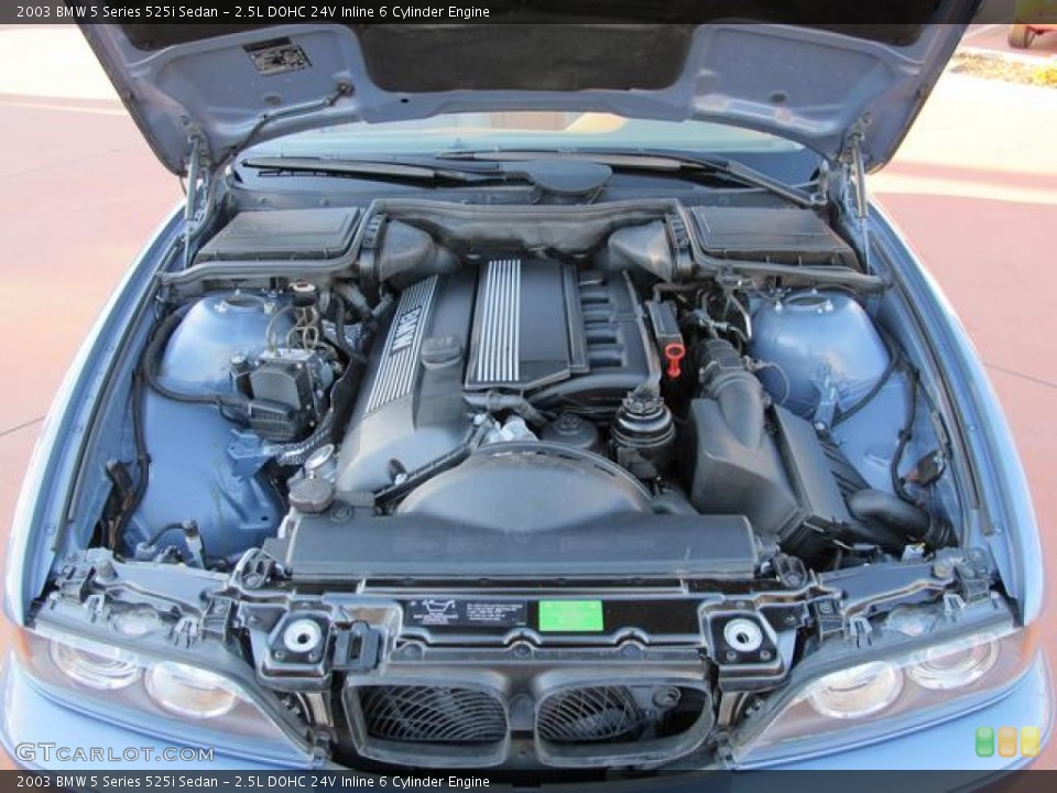 2.5L DOHC 24V Inline 6 Cylinder Engine for the 2003 BMW 5 Series #58842039