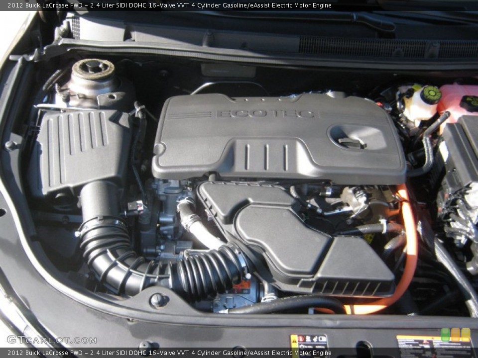 2.4 Liter SIDI DOHC 16-Valve VVT 4 Cylinder Gasoline/eAssist Electric Motor Engine for the 2012 Buick LaCrosse #58848441