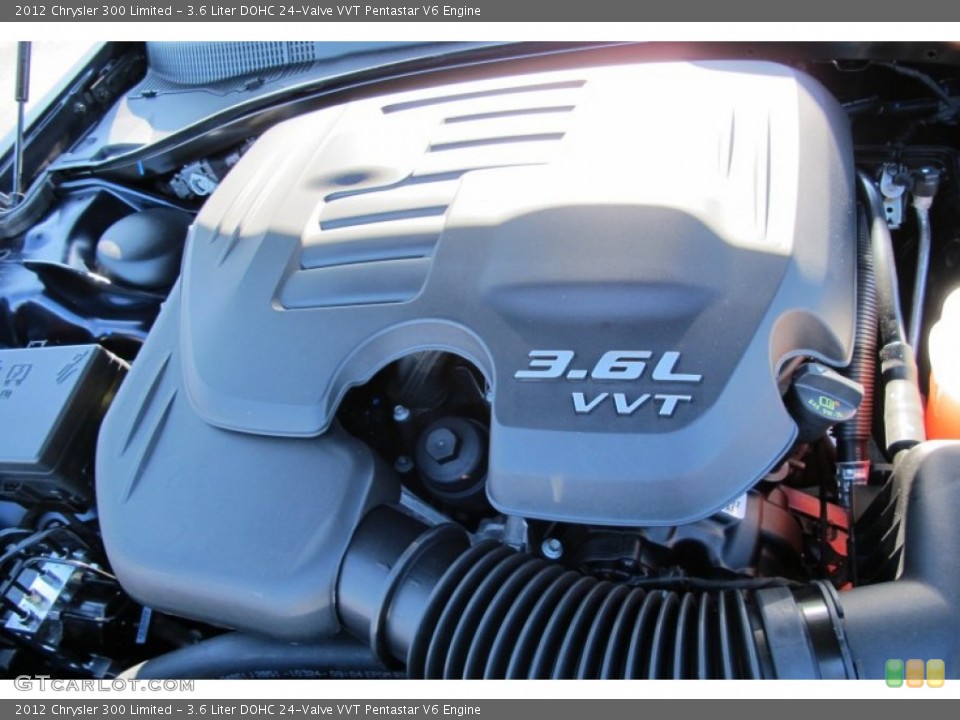3.6 Liter DOHC 24Valve VVT Pentastar V6 Engine for the 2012 Chrysler