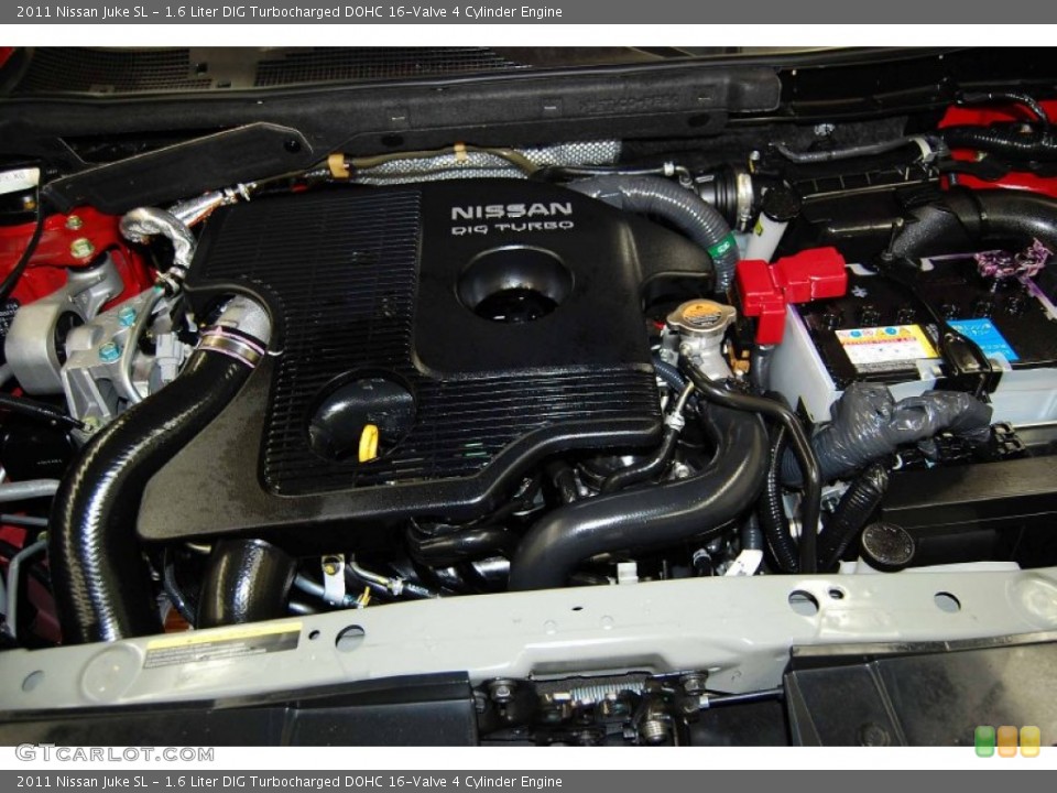 1.6 Liter DIG Turbocharged DOHC 16-Valve 4 Cylinder Engine for the 2011 Nissan Juke #58856203