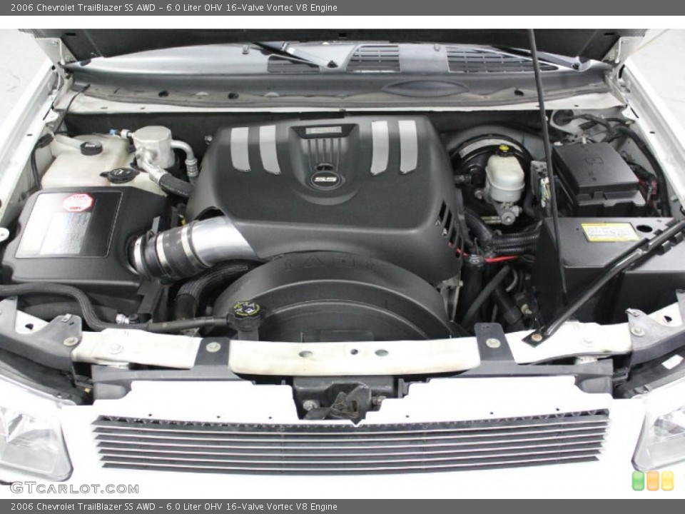 6.0 Liter OHV 16-Valve Vortec V8 Engine for the 2006 Chevrolet TrailBlazer #58857436