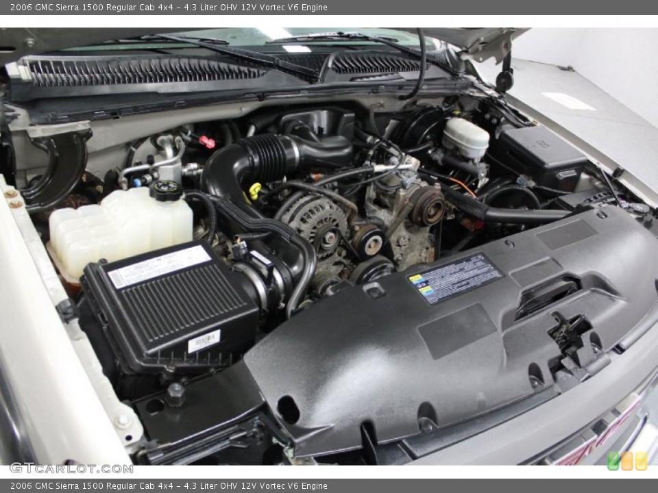 4.3 Liter OHV 12V Vortec V6 Engine for the 2006 GMC Sierra 1500 #58858108