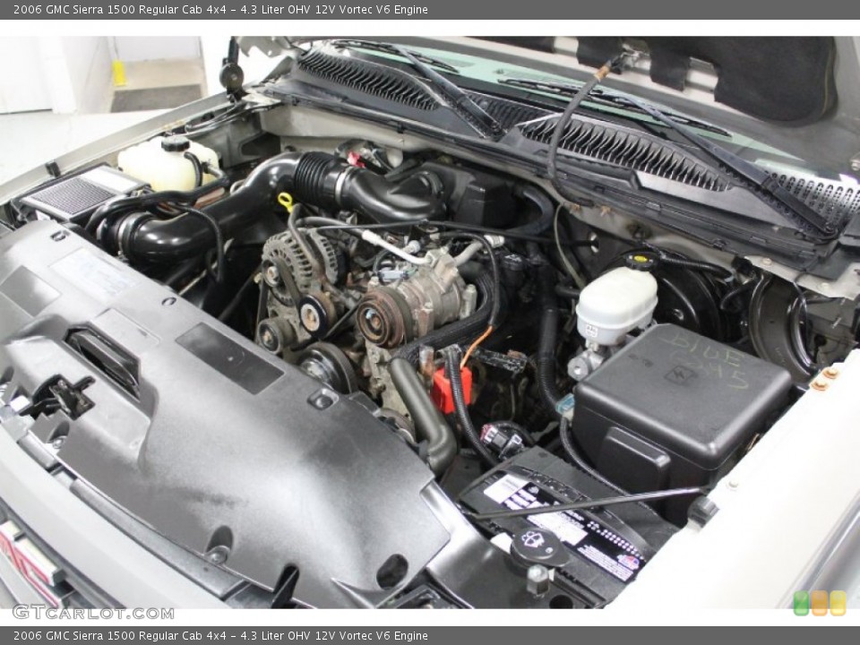 4.3 Liter OHV 12V Vortec V6 Engine for the 2006 GMC Sierra 1500 #58858126