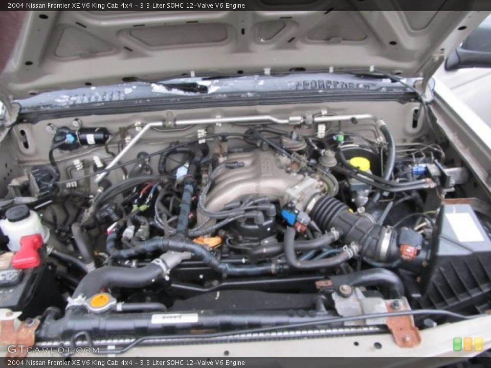 3.3 Liter SOHC 12-Valve V6 Engine for the 2004 Nissan Frontier #58860800