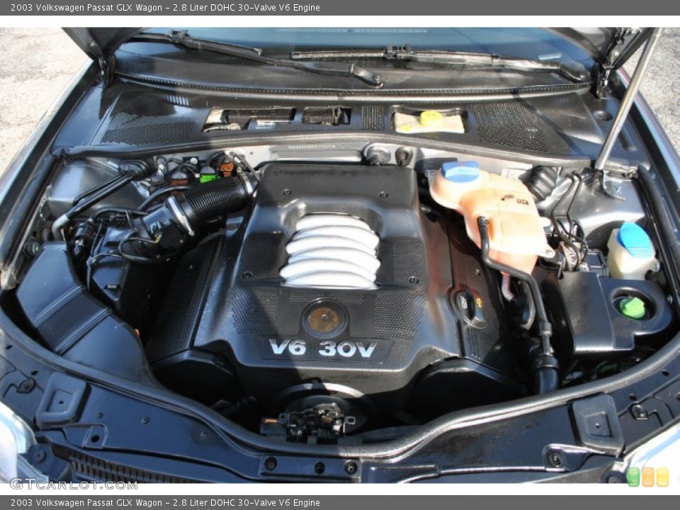 2.8 Liter DOHC 30-Valve V6 Engine for the 2003 Volkswagen Passat #58863010