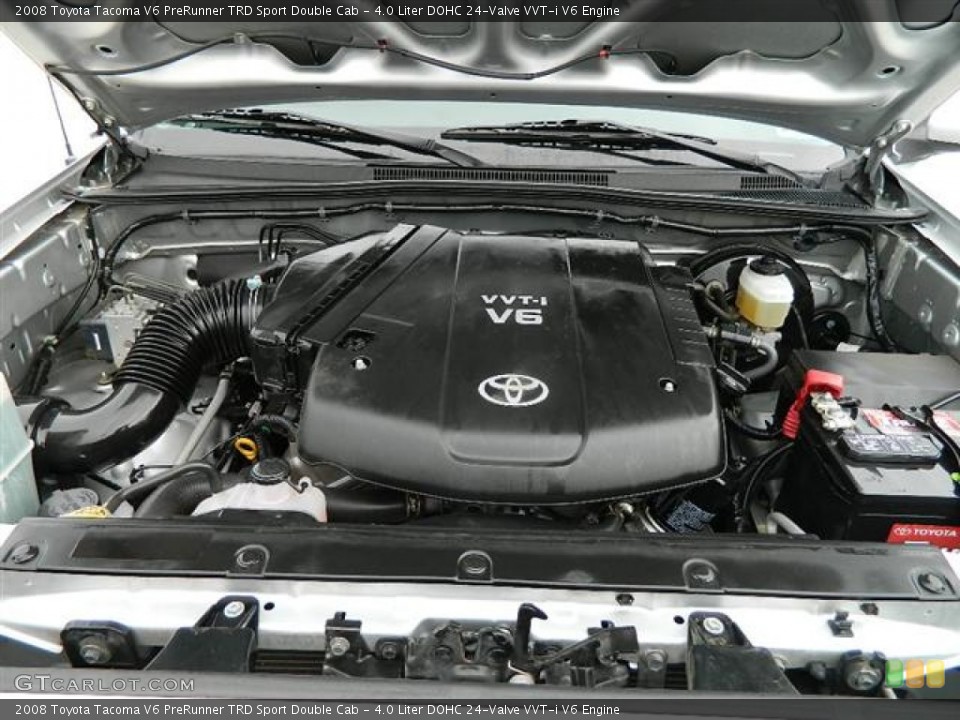 4.0 Liter DOHC 24-Valve VVT-i V6 Engine for the 2008 Toyota Tacoma #58865353