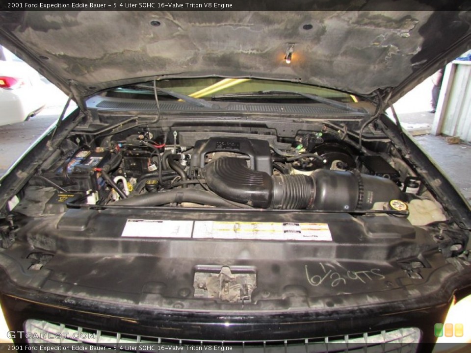 5.4 Liter SOHC 16-Valve Triton V8 Engine for the 2001 Ford Expedition #58865493