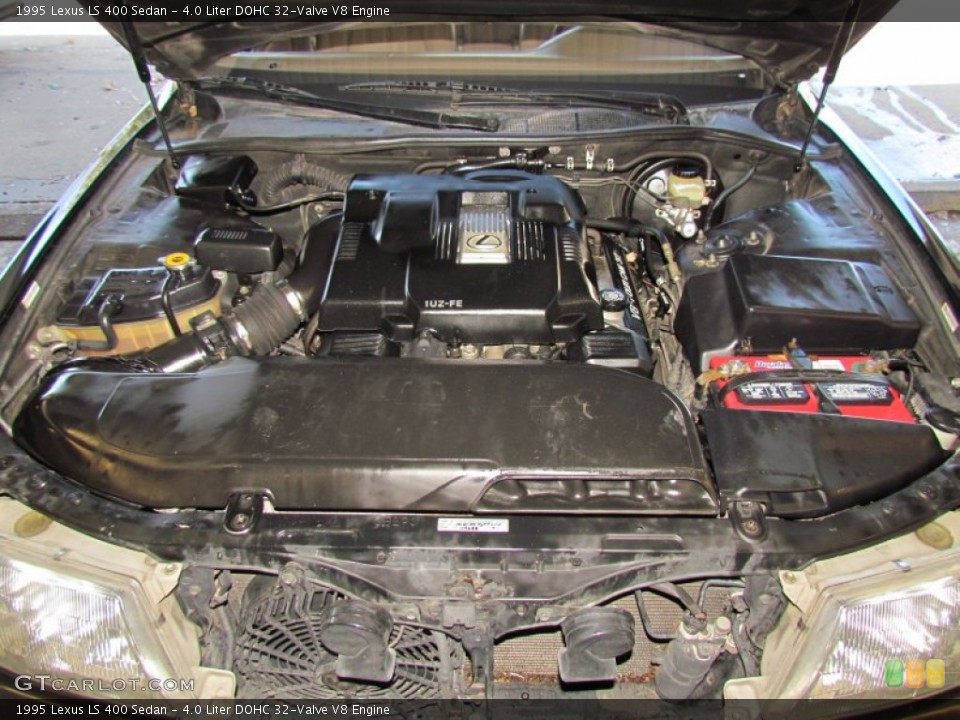 4.0 Liter DOHC 32-Valve V8 Engine for the 1995 Lexus LS #58866583