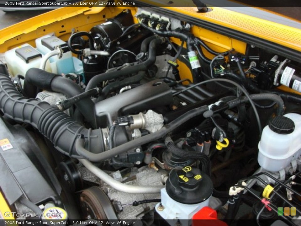 3.0 Liter OHV 12-Valve V6 Engine for the 2008 Ford Ranger #58870852