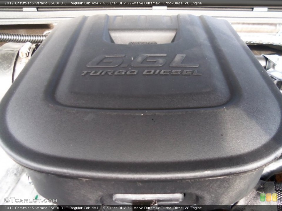 6.6 Liter OHV 32-Valve Duramax Turbo-Diesel V8 Engine for the 2012 Chevrolet Silverado 3500HD #58876146