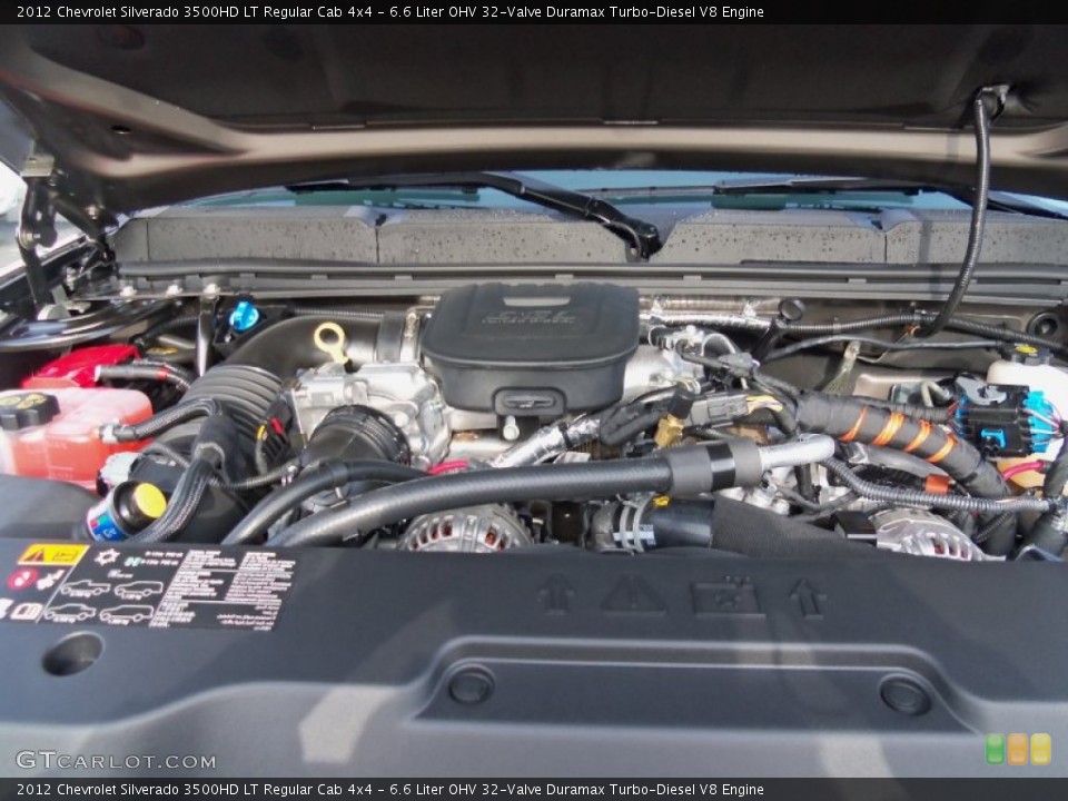 6.6 Liter OHV 32-Valve Duramax Turbo-Diesel V8 Engine for the 2012 Chevrolet Silverado 3500HD #58876155