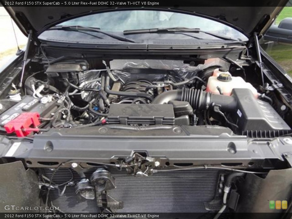 5.0 Liter Flex-Fuel DOHC 32-Valve Ti-VCT V8 Engine for the 2012 Ford F150 #58878480