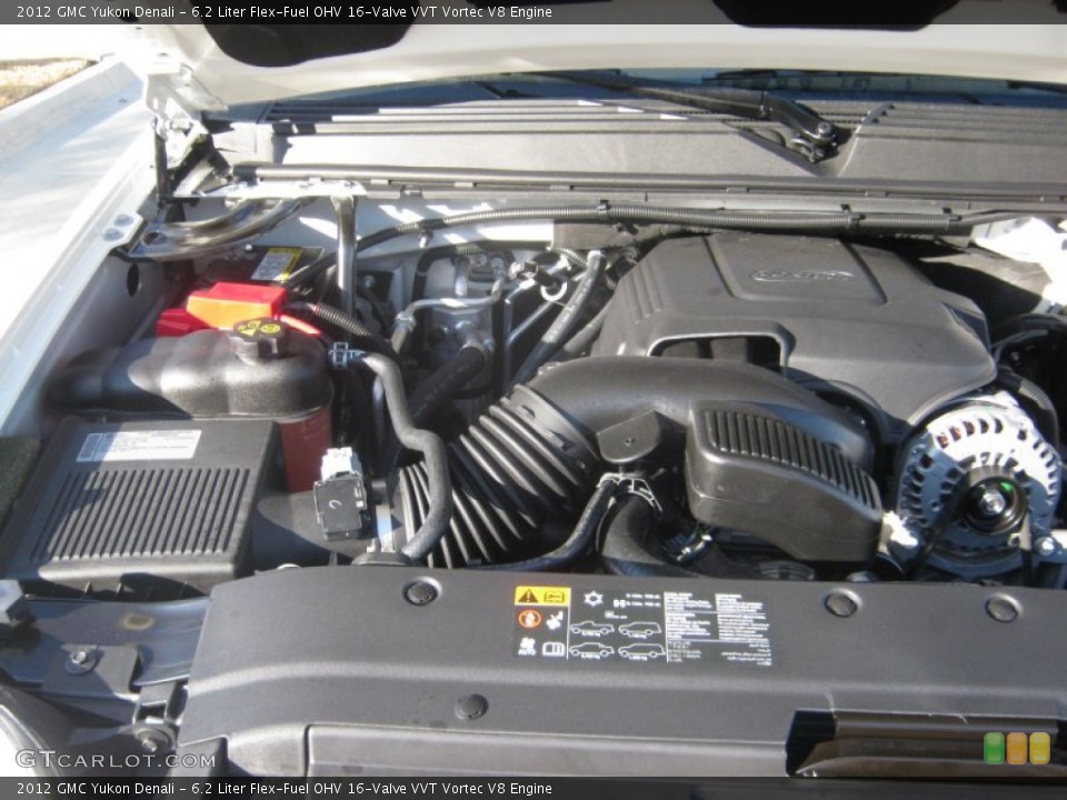 6.2 Liter Flex-Fuel OHV 16-Valve VVT Vortec V8 Engine for the 2012 GMC Yukon #58879231
