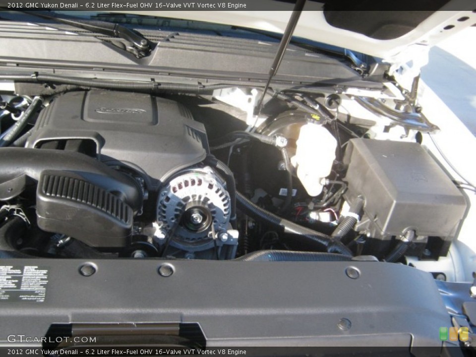 6.2 Liter Flex-Fuel OHV 16-Valve VVT Vortec V8 Engine for the 2012 GMC Yukon #58879239
