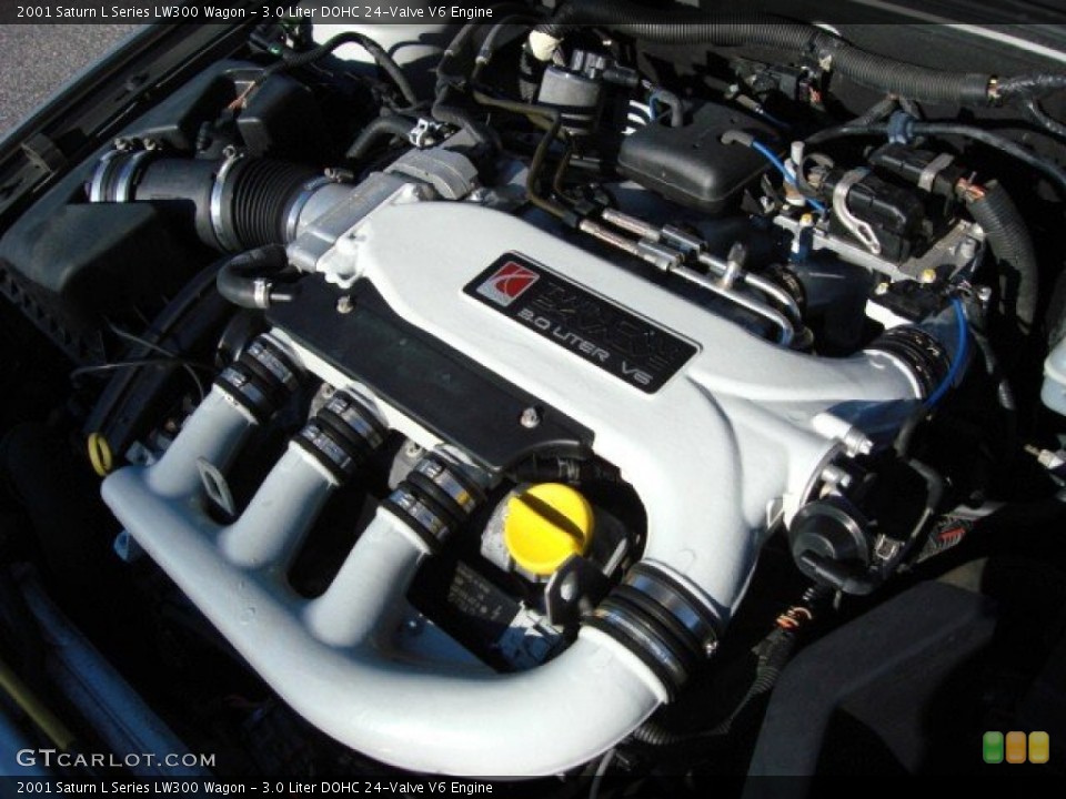 3.0 Liter DOHC 24-Valve V6 Engine for the 2001 Saturn L Series #58880334