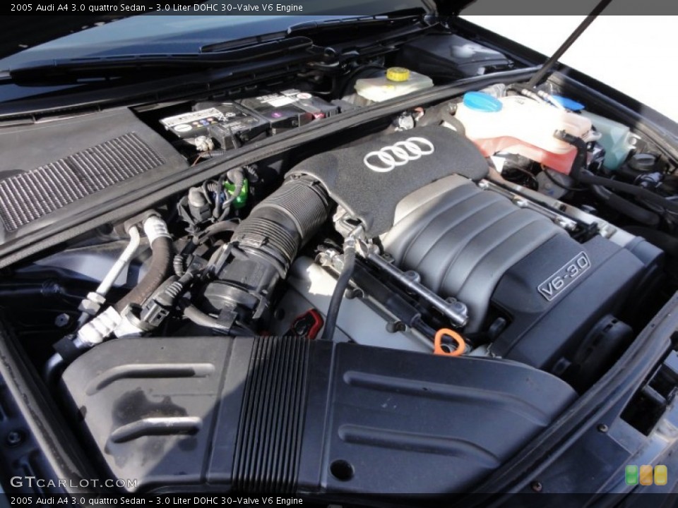 3.0 Liter DOHC 30-Valve V6 Engine for the 2005 Audi A4 #58888251