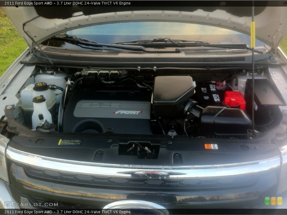 3.7 Liter DOHC 24-Valve TiVCT V6 Engine for the 2011 Ford Edge #58893165