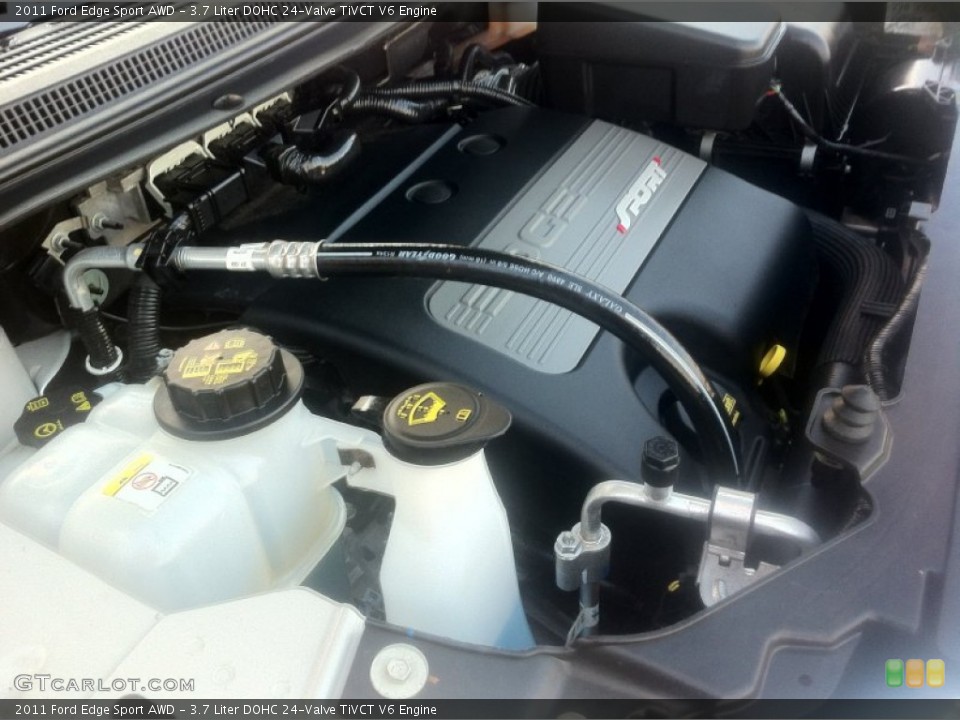 3.7 Liter DOHC 24-Valve TiVCT V6 Engine for the 2011 Ford Edge #58893204