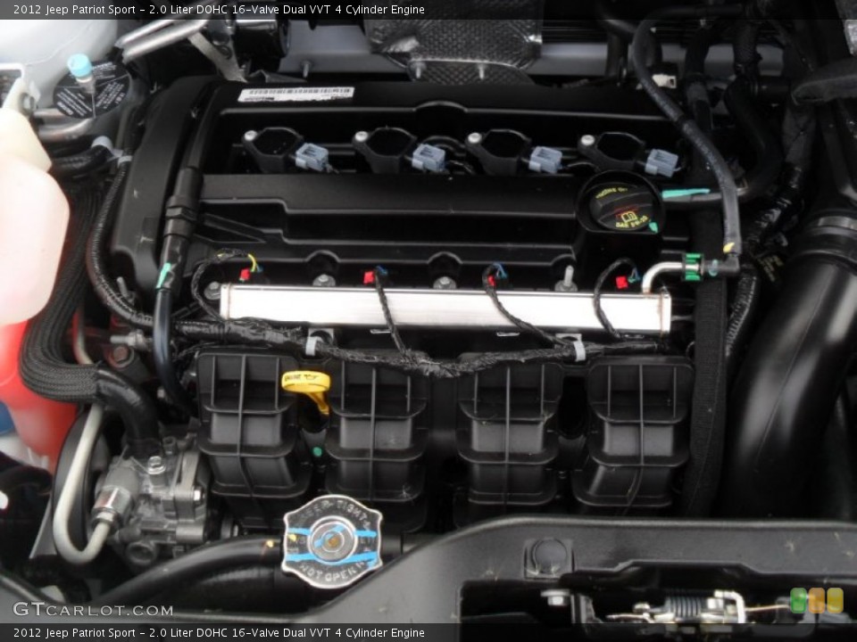 2.0 Liter DOHC 16-Valve Dual VVT 4 Cylinder Engine for the 2012 Jeep Patriot #58894392
